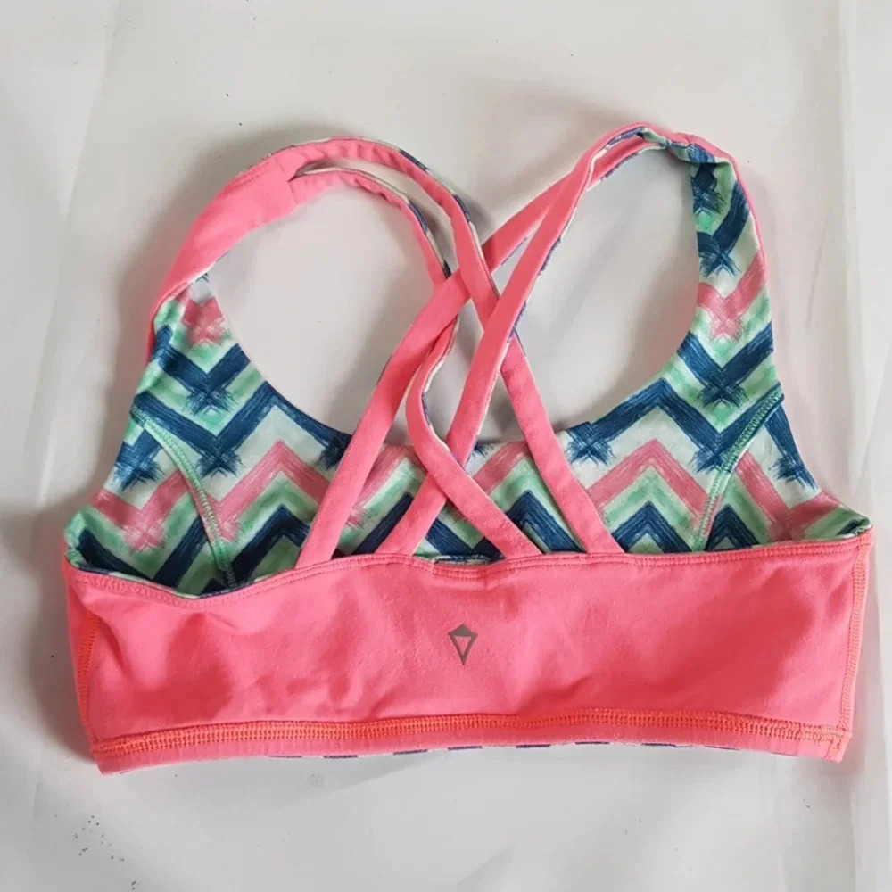 Ivivva by Lululemon Sz 4 small Sport Bra - Picture 5 of 5
